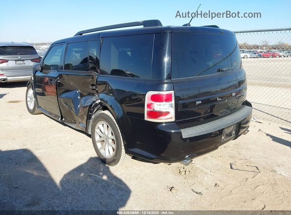 2FMGK5B85KBA12327 2019 FORD FLEX Black Tył lewy