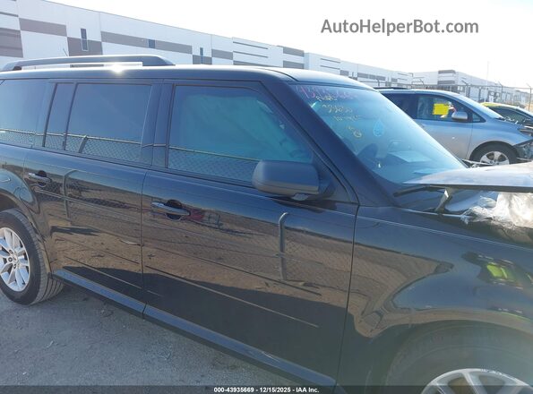 2FMGK5B85KBA12327 2019 FORD FLEX Black Widok wnętrza z tyłu