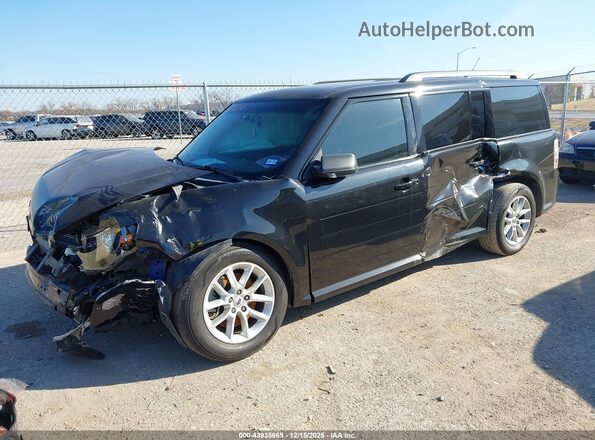 2FMGK5B85KBA12327 2019 FORD FLEX Black Przód lewy
