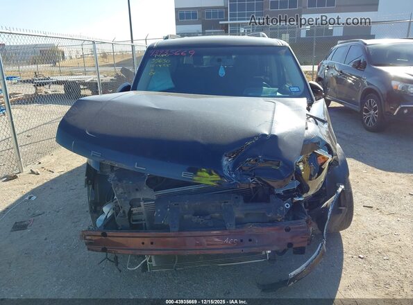 2FMGK5B85KBA12327 2019 FORD FLEX Black Widok zestawu wskaźników