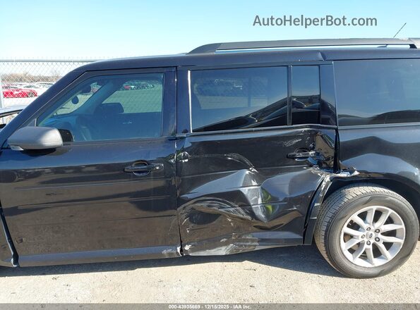2FMGK5B85KBA12327 2019 FORD FLEX Black Widok wnętrza 360 stopni