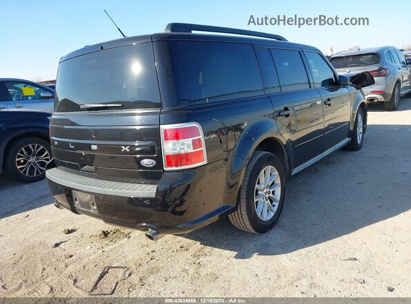 2FMGK5B85KBA12327 2019 FORD FLEX Black Tył prawy