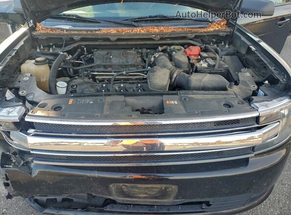 2FMGK5B88HBA05476 2017 FORD FLEX Black Engine compartment view