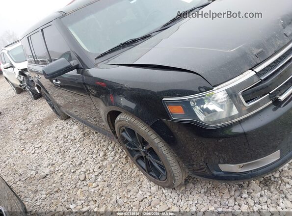 2FMGK5C81JBA18834 2018 FORD FLEX Черный Вид задней части салона
