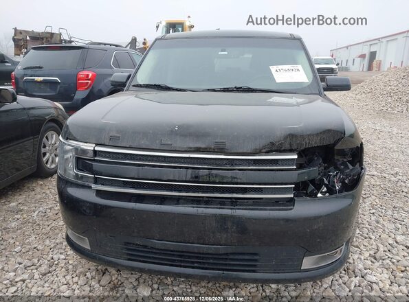 2FMGK5C81JBA18834 2018 FORD FLEX Черный Вид щитка приборов