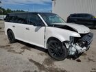 2017 Ford Flex Sel White vin: 2FMGK5C82HBA01812