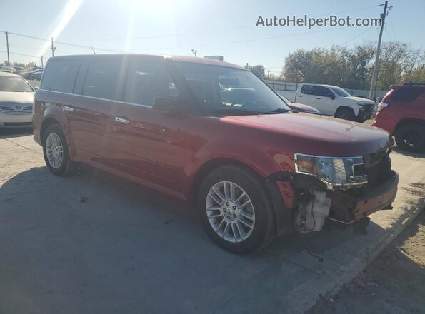 2FMGK5C85HBA06521 2017 FORD FLEX Красный Передняя правая четверть