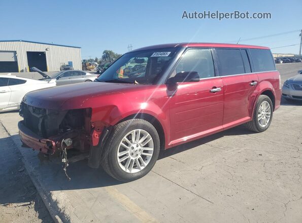 2FMGK5C85HBA06521 2017 FORD FLEX Красный Передняя левая четверть
