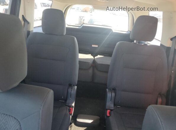 2FMGK5C85HBA06521 2017 FORD FLEX Красный Вид задних сидений