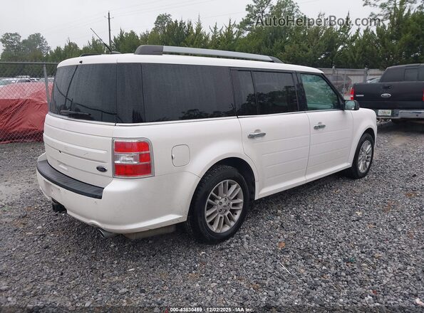 2FMGK5C86JBA03486 2018 FORD FLEX Белый Задняя правая четверть