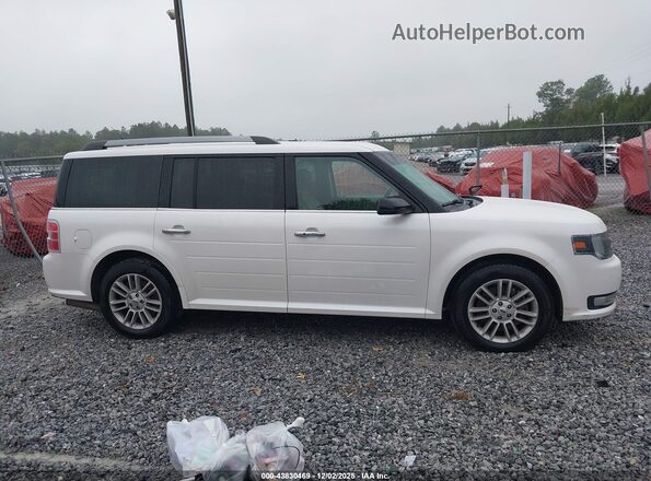 2FMGK5C86JBA03486 2018 FORD FLEX Белый Вид задней части салона