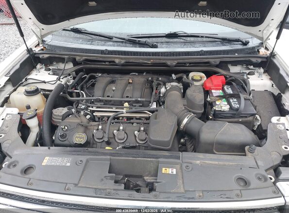 2FMGK5C86JBA03486 2018 FORD FLEX Белый Вид сзади
