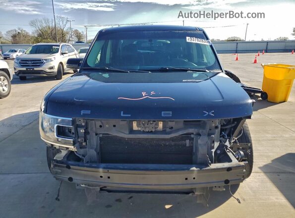 2FMGK5C87GBA06602 2016 FORD FLEX Black Widok z przodu