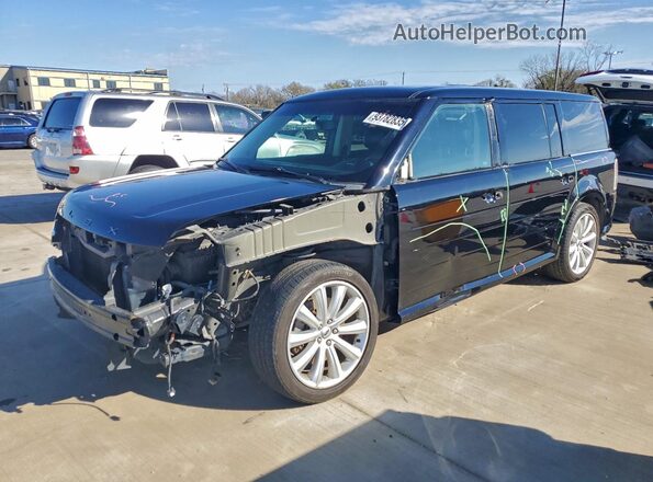 2FMGK5C87GBA06602 2016 FORD FLEX Black Przód lewy