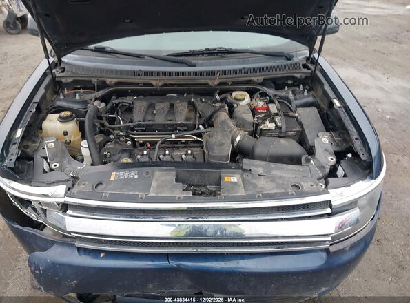 2FMGK5C89HBA06473 2017 FORD FLEX Синий Вид сзади