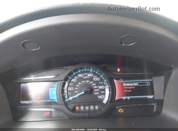 2FMGK5D80HBA03007 2017 FORD FLEX Серый Вид задних сидений