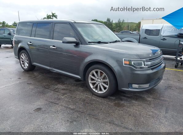 2FMGK5D80HBA03007 2017 FORD FLEX Серый Передняя правая четверть