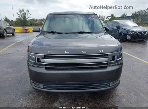 2FMGK5D80HBA03007 2017 FORD FLEX Серый Вид щитка приборов
