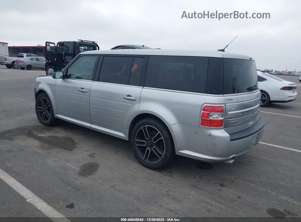 2FMGK5D81JBA07377 2018 FORD FLEX Серебряный Задняя левая четверть