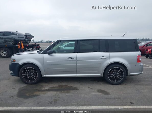 2FMGK5D81JBA07377 2018 FORD FLEX Серебряный Панорамный вид салона 360°