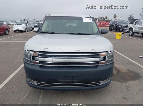 2FMGK5D81JBA07377 2018 FORD FLEX Серебряный Вид щитка приборов