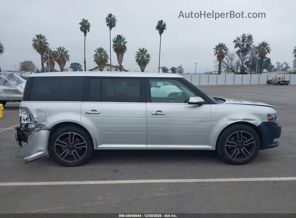 2FMGK5D81JBA07377 2018 FORD FLEX Серебряный Вид задней части салона