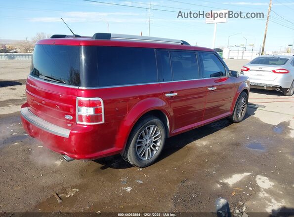2FMHK6C80GBA11845 2016 FORD FLEX Красный Задняя правая четверть
