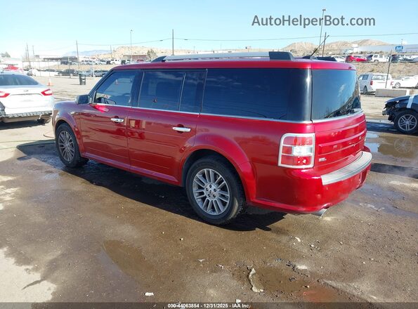 2FMHK6C80GBA11845 2016 FORD FLEX Красный Задняя левая четверть