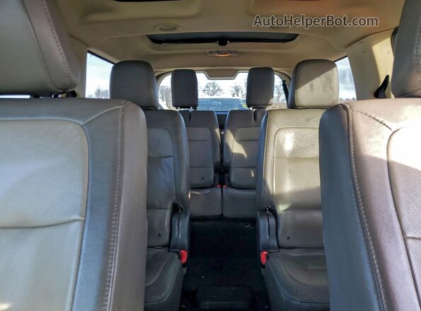 2FMHK6DT7HBA12561 2017 FORD FLEX Белый Вид задних сидений