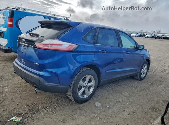 2FMPK3G90LBB34570 2020 FORD EDGE Синий Задняя правая четверть