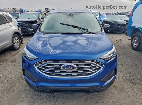 2FMPK3G90LBB34570 2020 FORD EDGE Синий Вид спереди