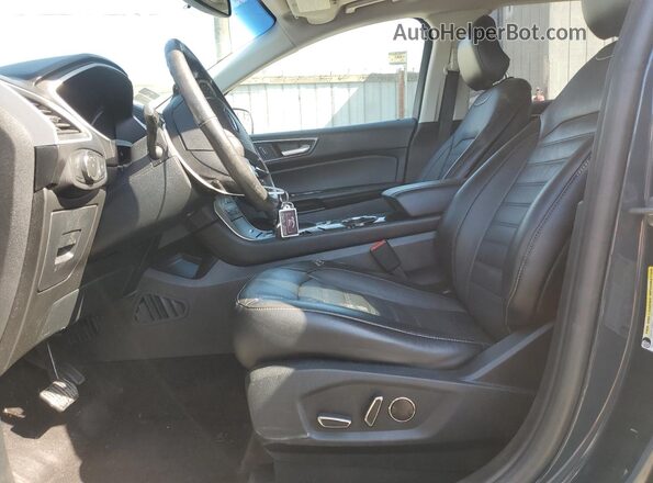2FMPK3J94GBB73161 2016 FORD EDGE Бирюзовый Вид салона спереди