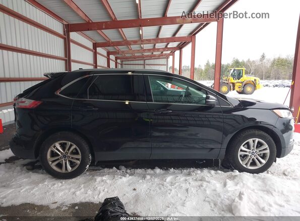 2FMPK3J96LBA04785 2020 FORD EDGE Black Widok wnętrza z tyłu