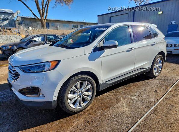 2FMPK3K97LBB24755 2020 FORD EDGE White Przód lewy