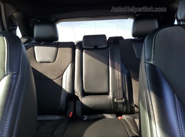 2FMPK4AP9LBA53709 2020 FORD EDGE Blue Rear seats view