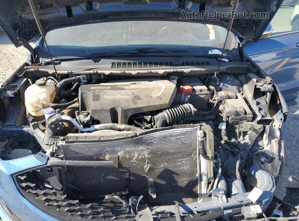 2FMPK4AP9LBA53709 2020 FORD EDGE Blue Engine compartment view