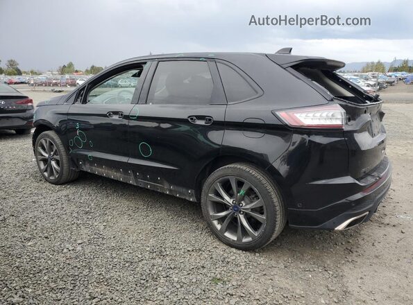 2FMPK4APXHBC22272 2017 FORD EDGE Черный Задняя левая четверть