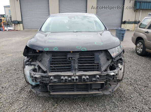 2FMPK4APXHBC22272 2017 FORD EDGE Черный Вид спереди