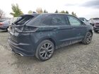 2017 Ford Edge Sport Черный vin: 2FMPK4APXHBC22272