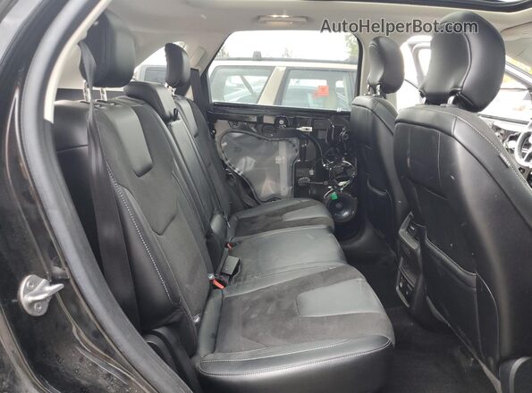 2FMPK4APXHBC22272 2017 FORD EDGE Черный Вид задней части салона