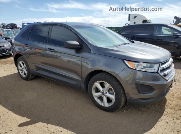 2FMPK4G99GBB93256 2016 FORD EDGE Серый Передняя правая четверть