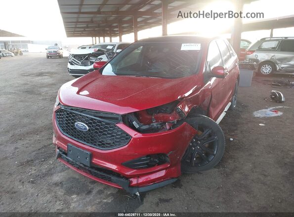 2FMPK4J90PBA08438 2023 FORD EDGE Красный Вид спереди