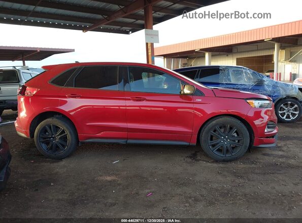 2FMPK4J90PBA08438 2023 FORD EDGE Красный Панорамный вид салона 360°