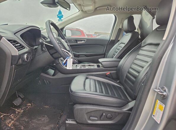 2FMPK4J90PBA25448 2023 FORD EDGE Silver წინა სალონის ხედი