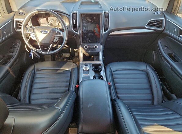 2FMPK4J90PBA25448 2023 FORD EDGE Silver წინა პანელის ხედი