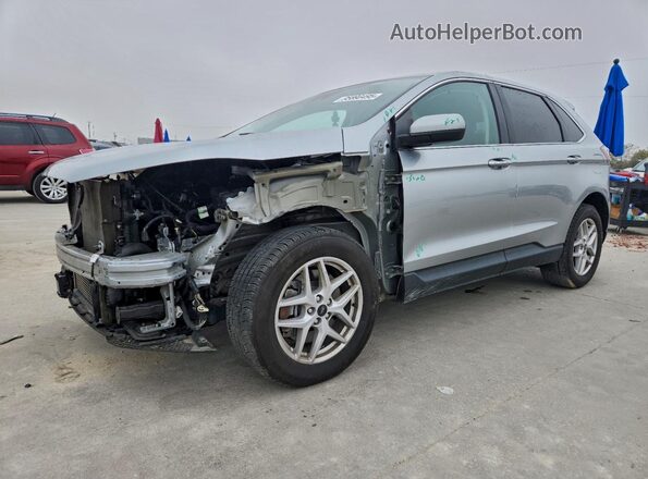 2FMPK4J90PBA25448 2023 FORD EDGE Silver წინა მარცხენა ხედი სამი მეოთხედიდან