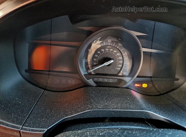 2FMPK4J90PBA25448 2023 FORD EDGE Silver ხელსაწყოთა პანელის ხედი