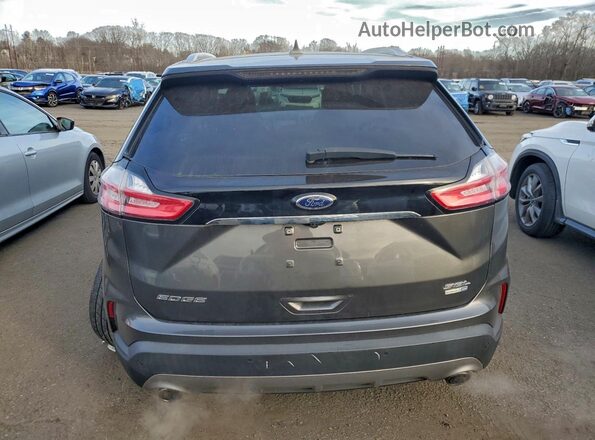 2FMPK4J92KBB07660 2019 FORD EDGE Gray Widok z tyłu