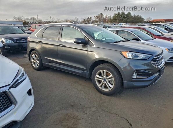 2FMPK4J92KBB07660 2019 FORD EDGE Gray Przód prawy