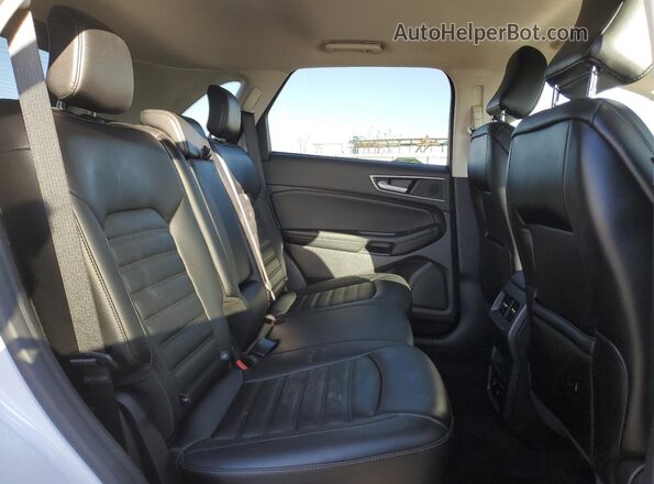 2FMPK4J93MBA19347 2021 FORD EDGE White უკანა სალონის ხედი